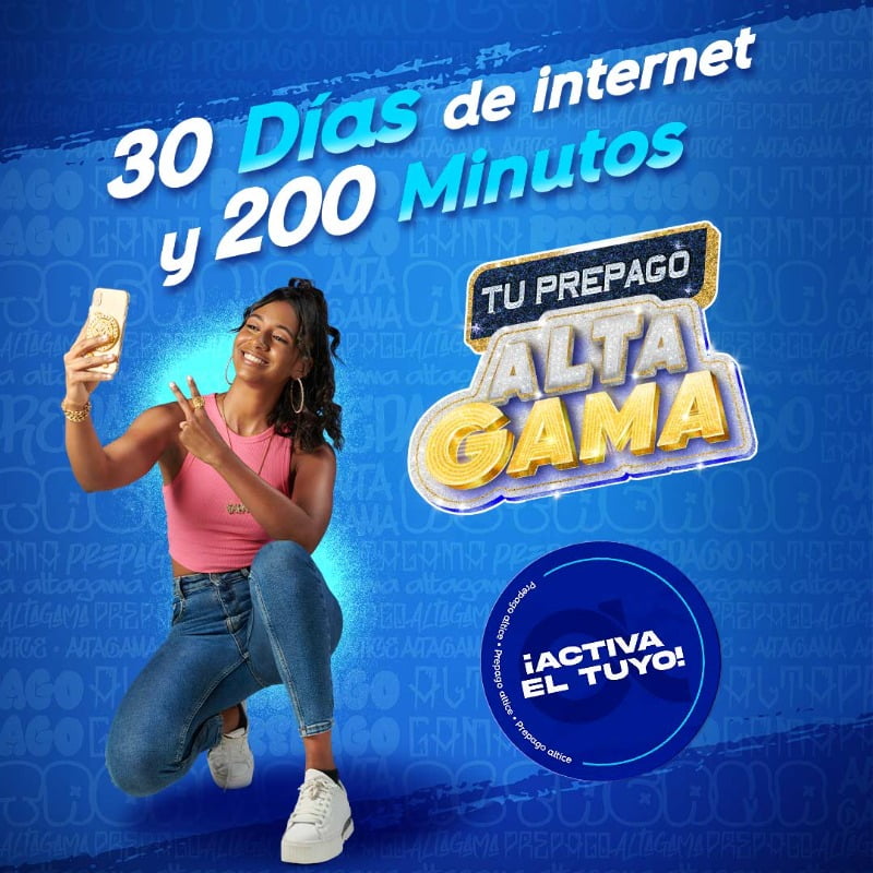 paqueticos alta gama de altice